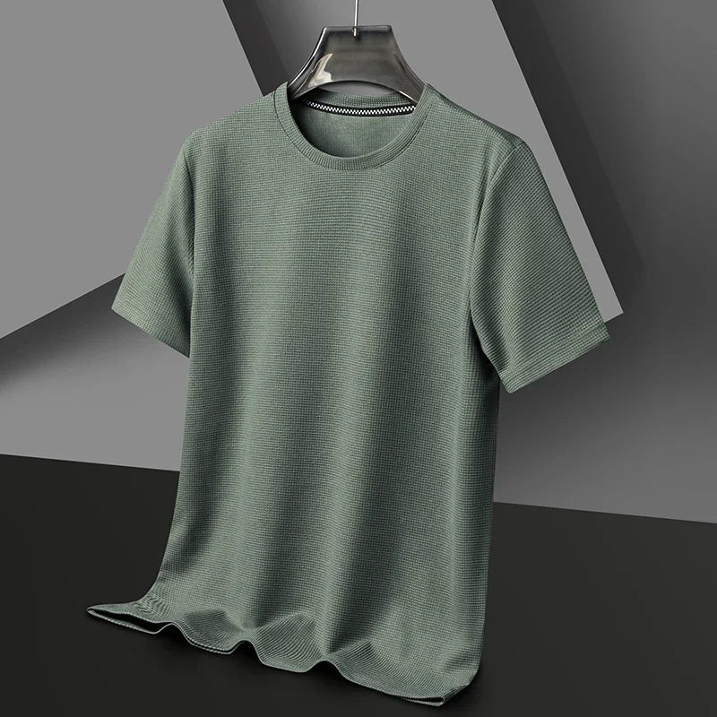 camisa camiseta de seda gelada masculina para homens loja oron store